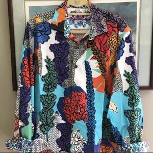 Robert graham wild flower sport shirt